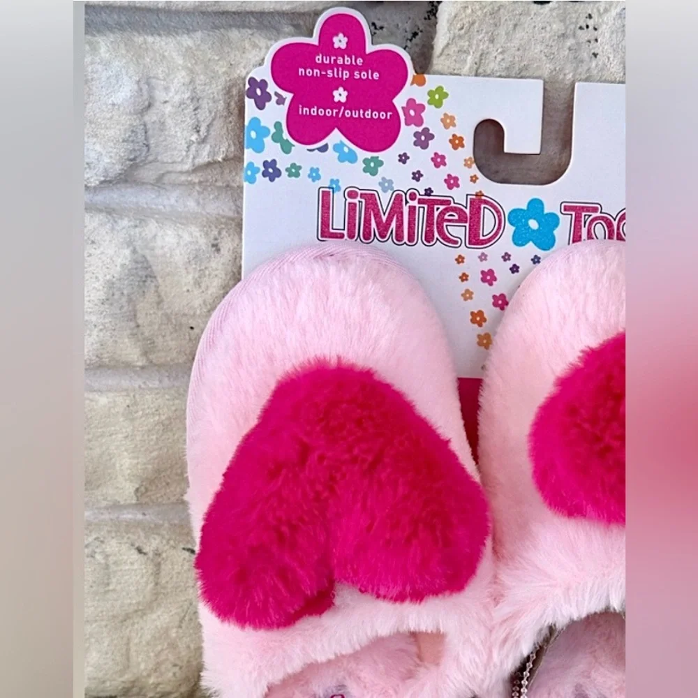 HEART FUR SLIPPERS